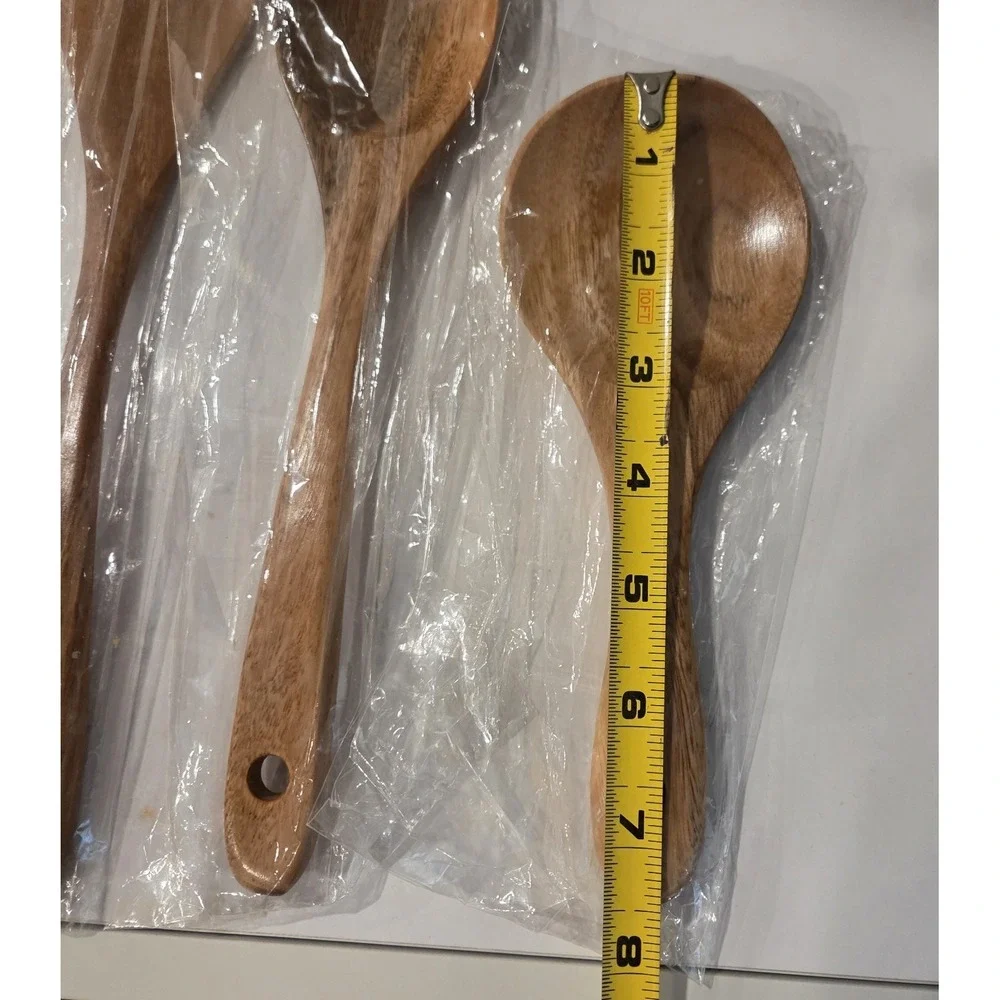 Wooden Spoon And Spatula Set Of 4 Brand New